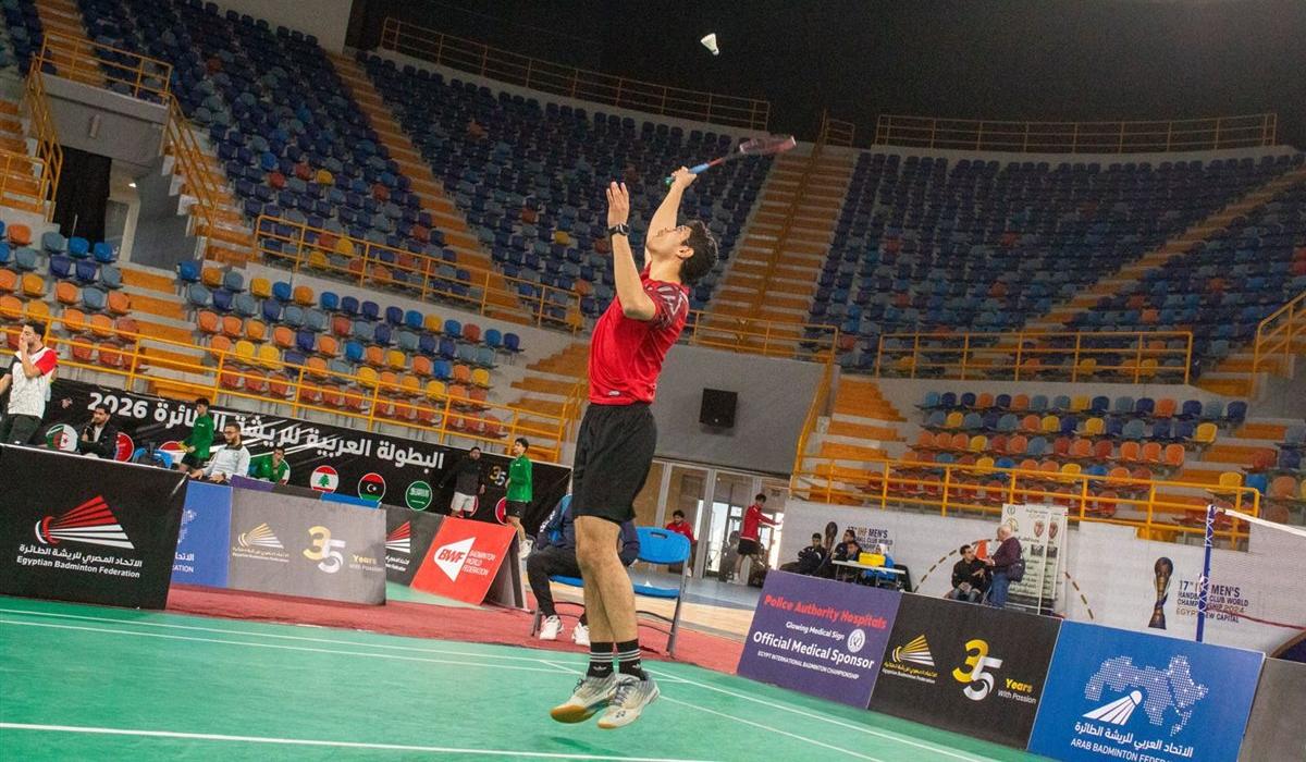 مصر تحصد 6 ميداليات في ختام البطولة العربية للريشة الطائرة