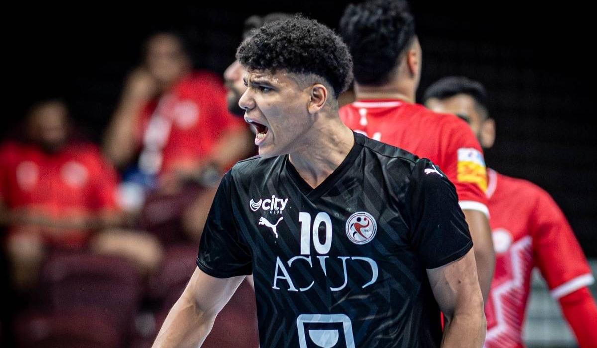 أوكا أفضل لاعب في مباراة مصر وأوغندا بكأس الأمم الإفريقية لليد