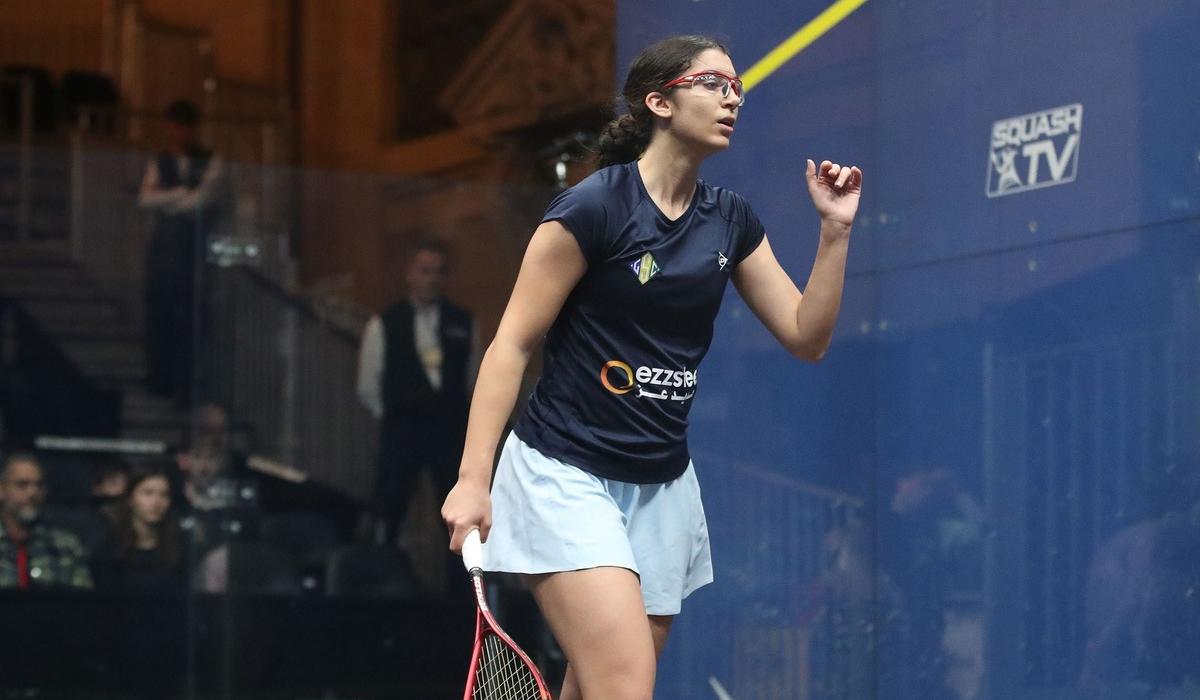 فيروز أبو الخير وأمينة عرفي تبلغان ربع نهائي بطولة الأبطال للإسكواش بأمريكا