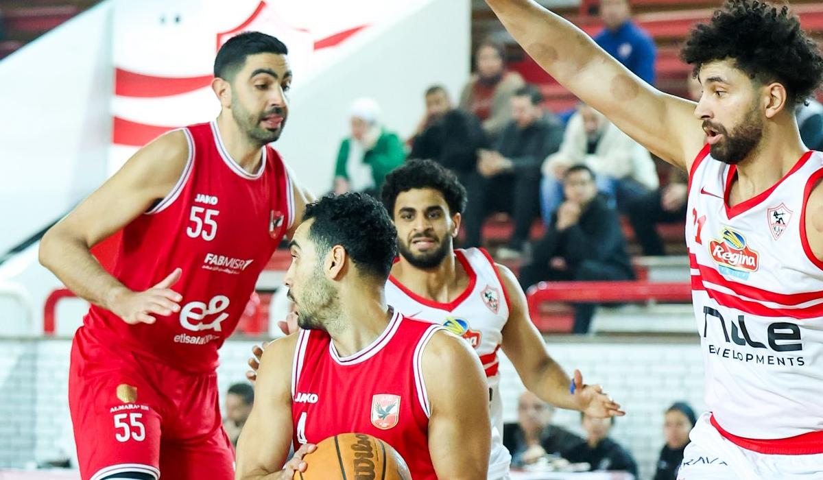 إثارة حتى النهاية.. الأهلي يهزم الزمالك بفارق نقطة وحيدة في دوري السلة