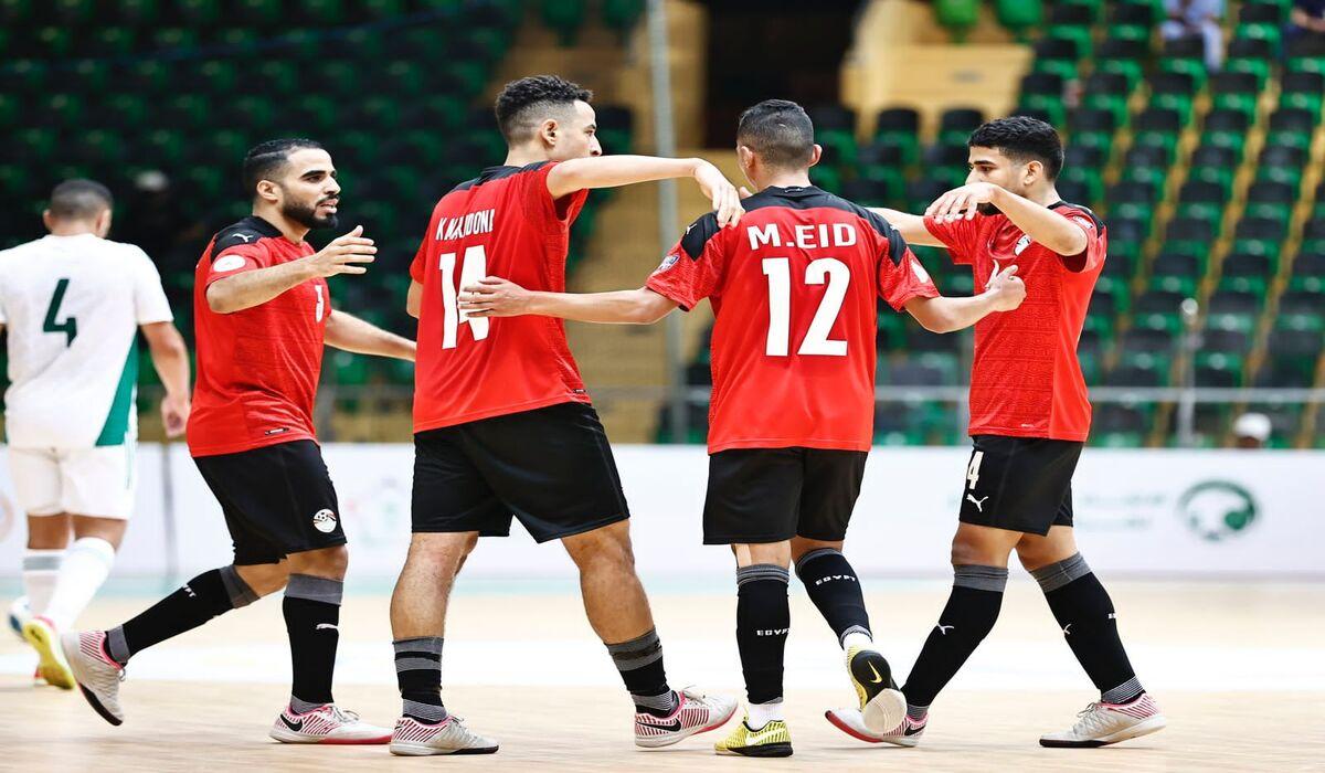 منتخب مصر لكرة الصالات يستعد لمباراة كاب فيردي في اياب تصفيات افريقيا
