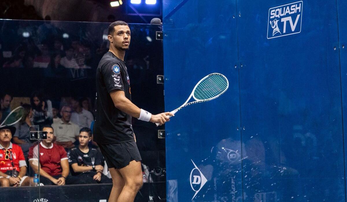 عسل يواصل مشواره في بطولة ويندي للإسكواش ويتأهل لنصف النهائي