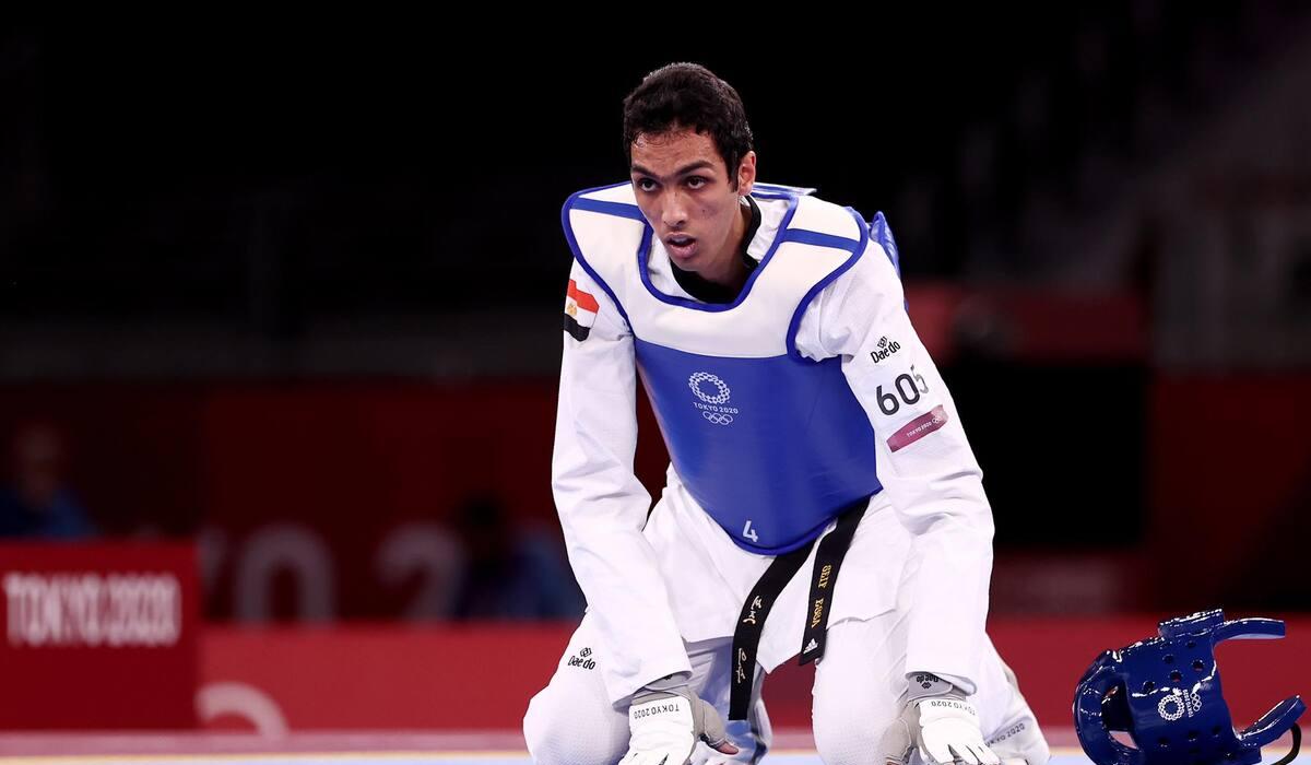 الاتحاد العالمي للتايكوندو يضع سيف عيسى ضمن أفضل 3 لاعبين في العالم