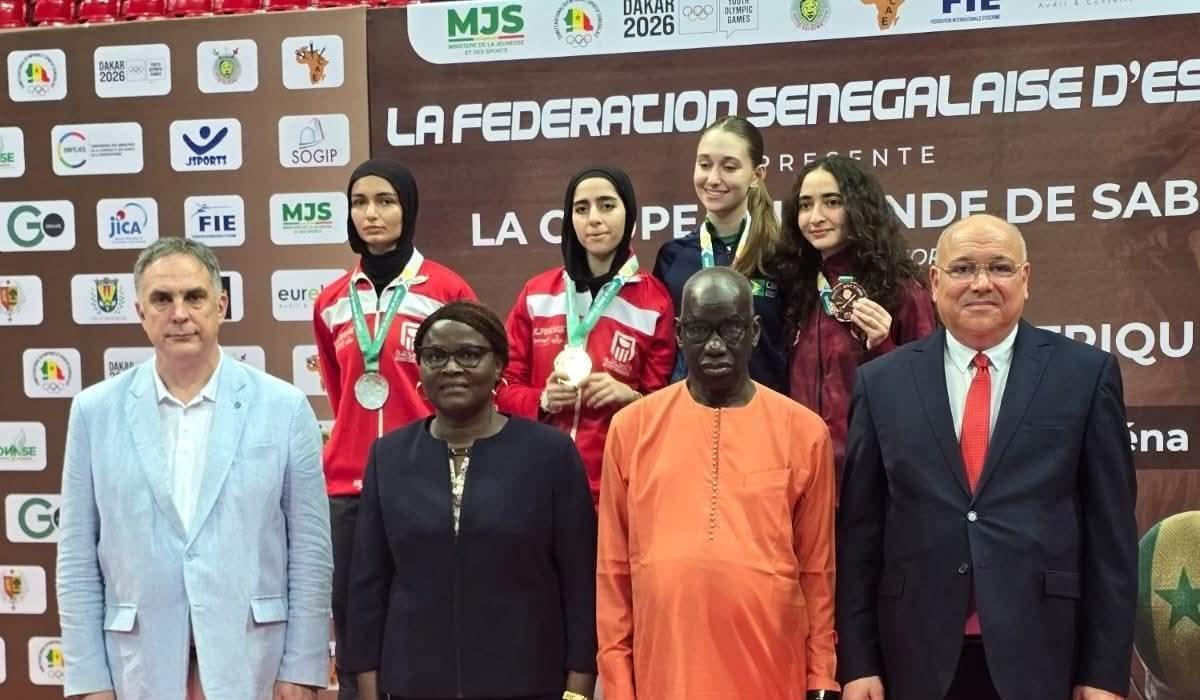 مصر تواصل التألق في المبارزة... خديجة أبوعلم ذهبية وعنان حجازي فضية