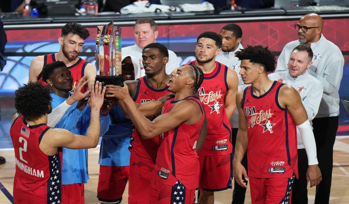 تيم ستارز يتوج بلقب مباراة كل النجوم الـ75 في عرض كاسح | شاهد