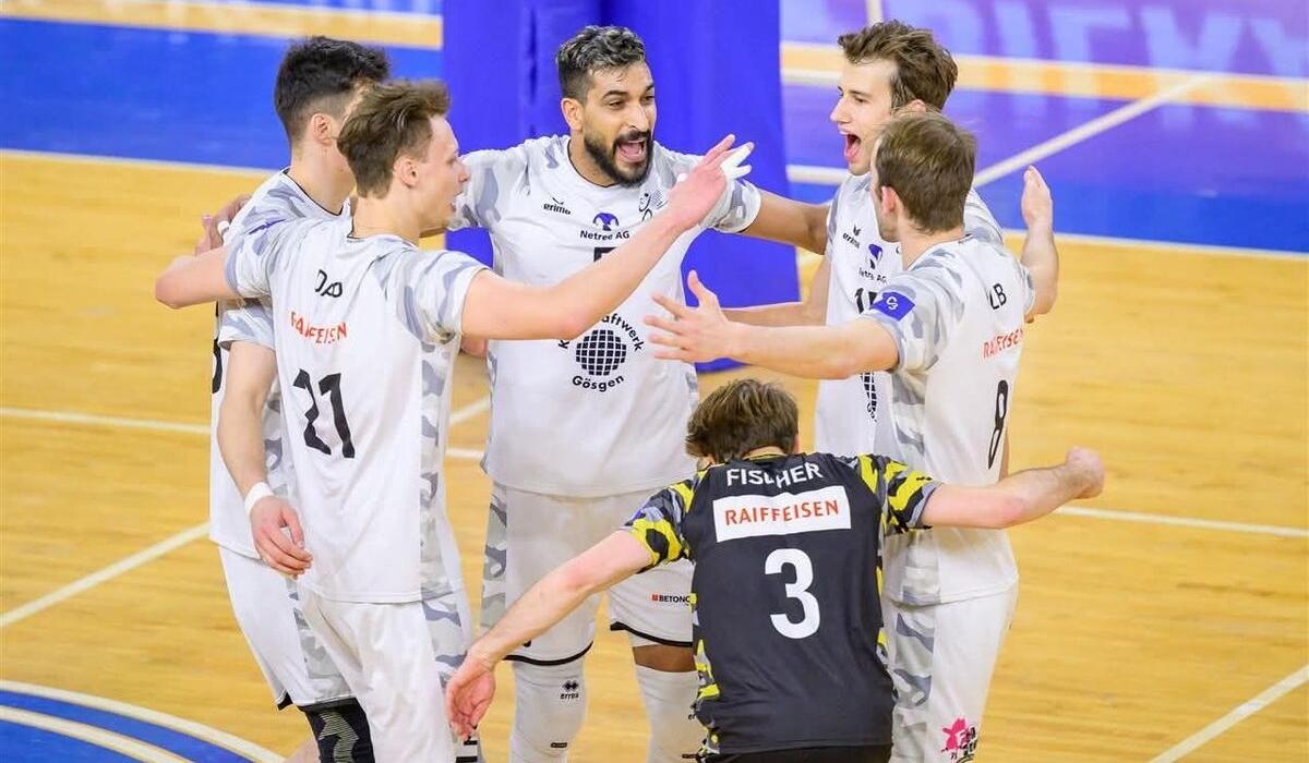 رضا هيكل يقود شونينفيرد للفوز على لوزان في الدوري السويسري للكرة الطائرة