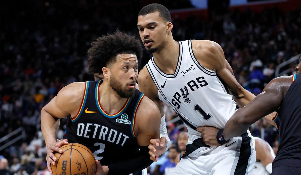 NBA... سان أنطونيو سبيرز بقيادة ويمبانياما يتفوقون على ديترويت | شاهد