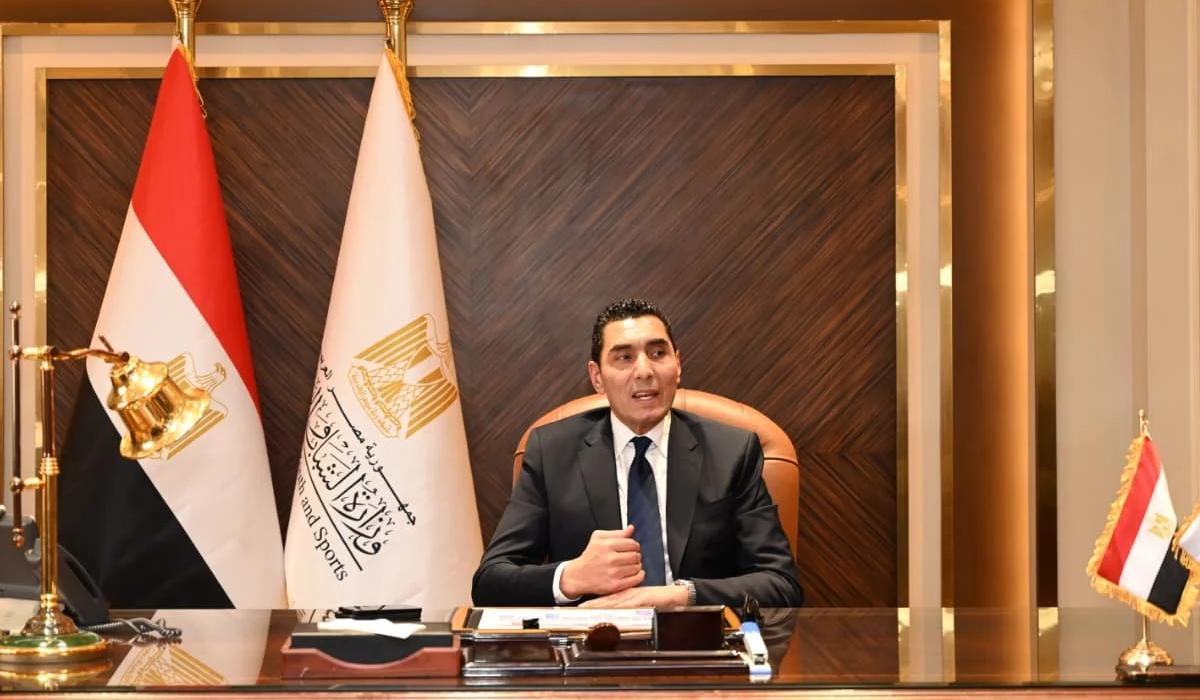 وزير الرياضة يهنئ منتخب الهوكي بعد الفوز على أمريكا في تصفيات المونديال