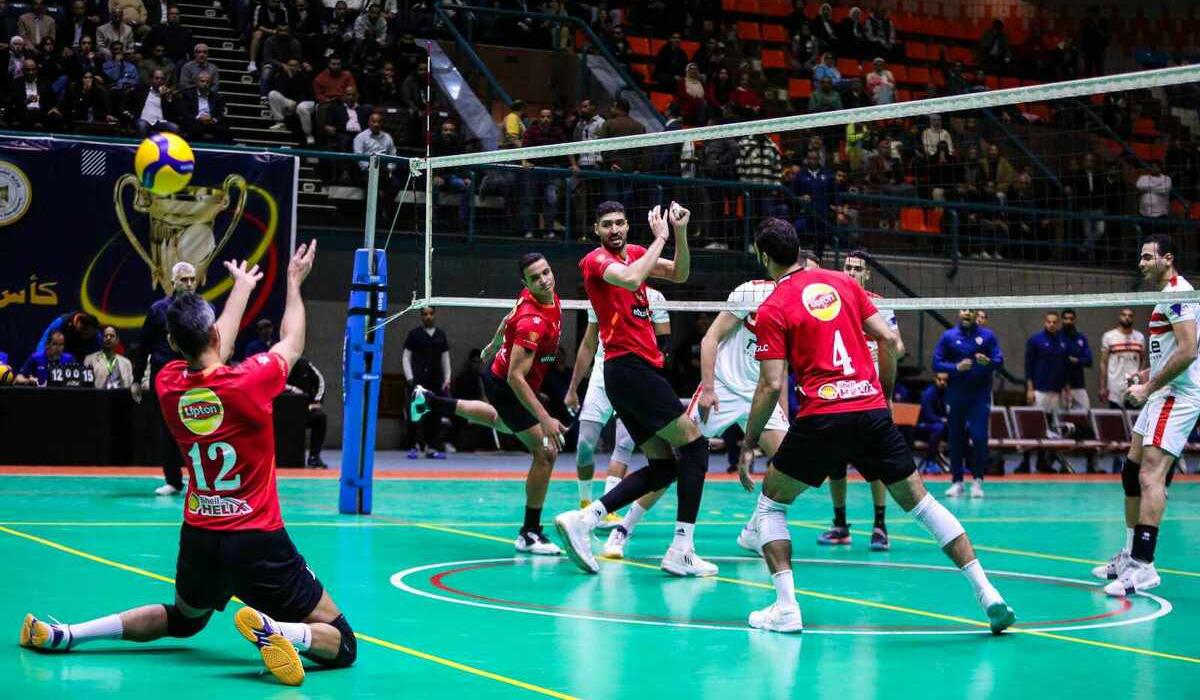 الأهلي والزمالك يواصلان الانتصارات في الدور النهائي لدوري سوبر الطائرة