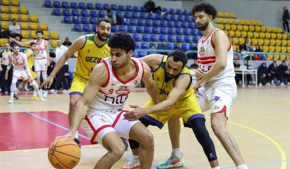 الزمالك، الاتحاد السكندري والمصرية للاتصالات إلى نصف نهائي دوري السلة