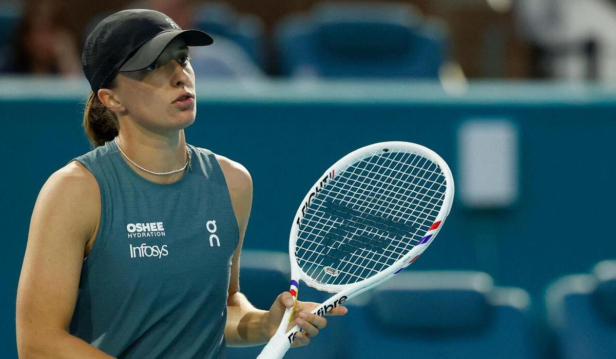 شفيونتيك تودع بطولة ميامي للتنس مبكرا | بالفيديو