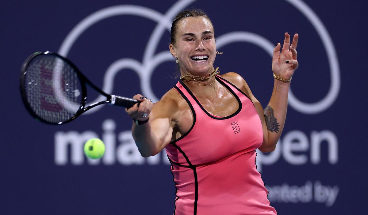 سابالينكا تتأهل وتنتقد تنظيم مواعيد مباريات ميامي للتنس