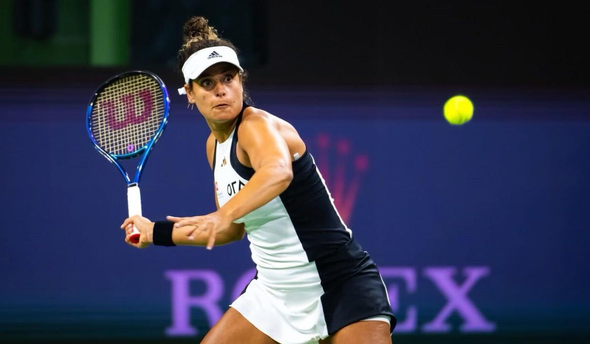 ميار شريف تودع منافسات الزوجي في بطولة دوبروفنيك للتنس