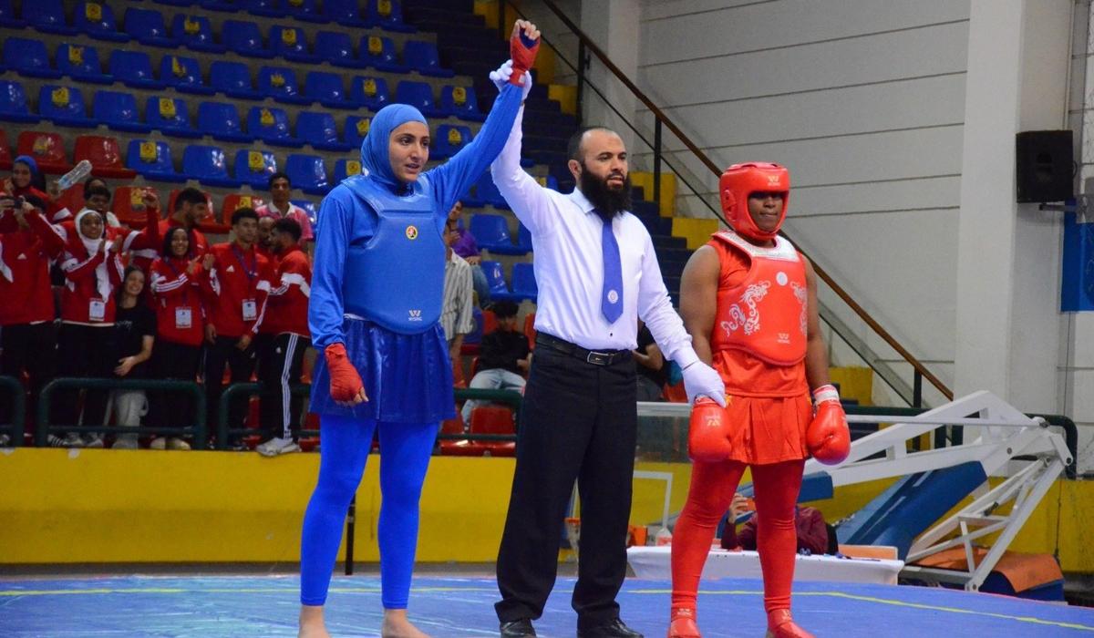 جوري رمضان تحصد ذهبية العالم للناشئين في الووشو كونغ