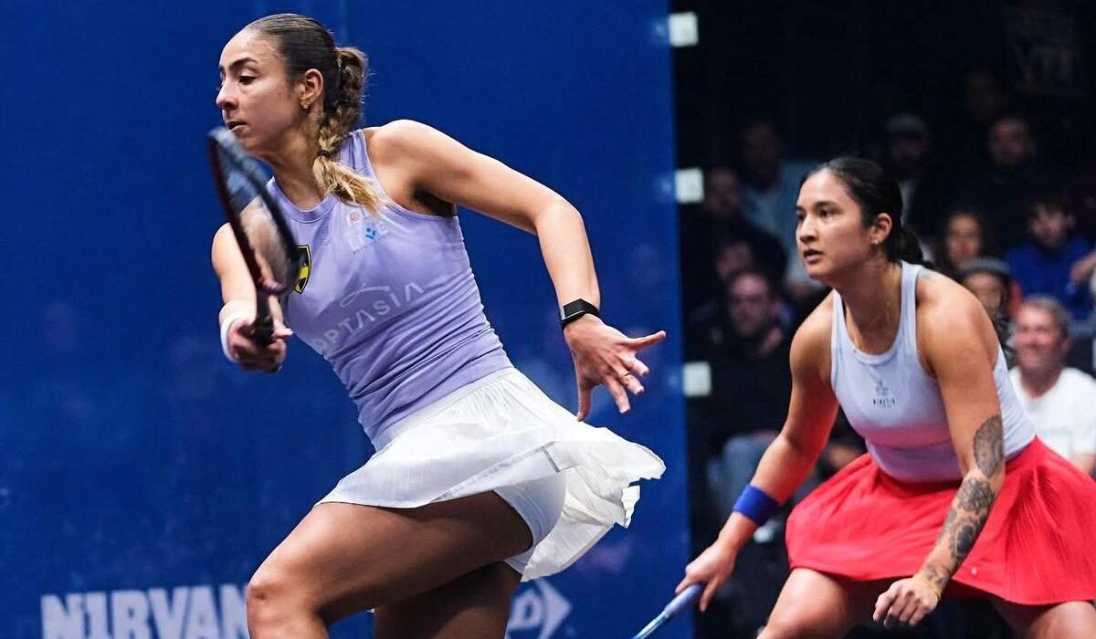 هانيا الحمامي وكريم عبد الجواد إلى نصف نهائي أوبتاسيا للاسكواش | شاهد