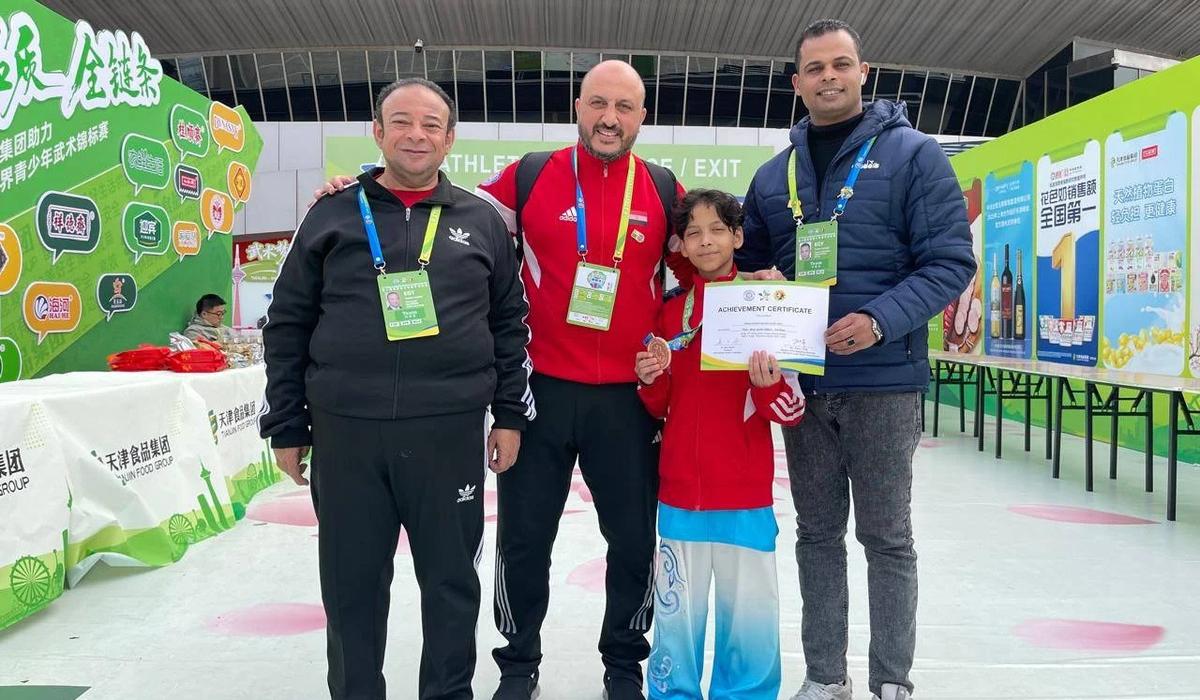 برونزية عالمية لعمار حسن في الووشو كونغ فو