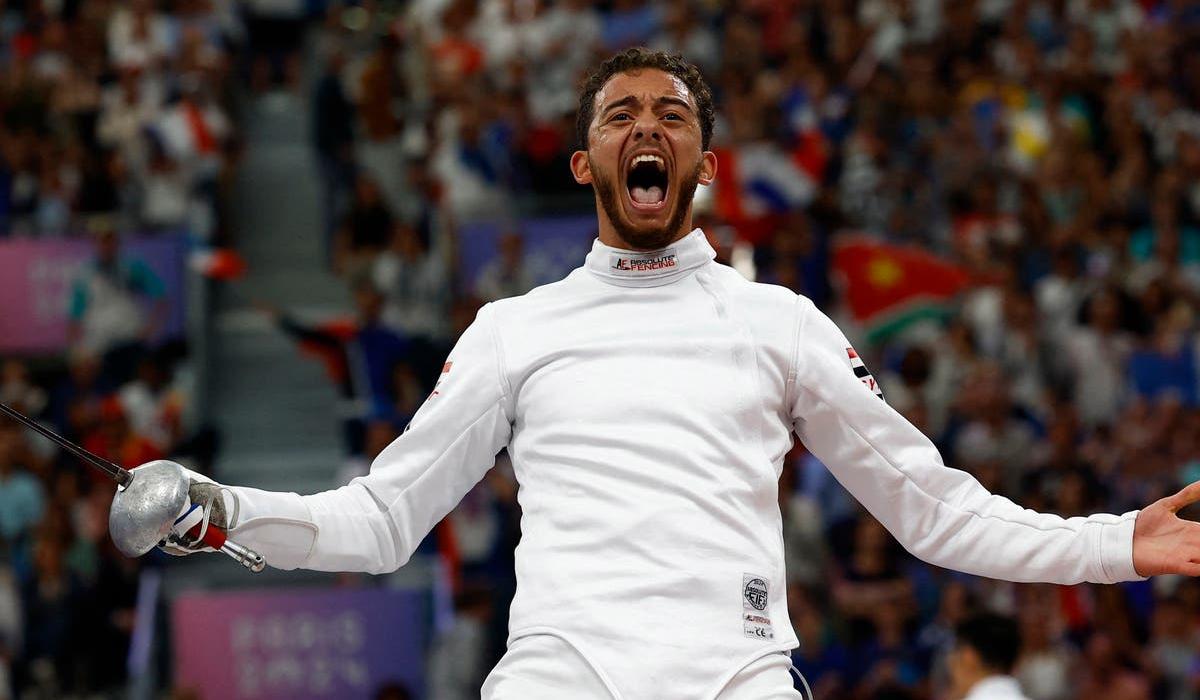 محمد السيد يحصد برونزية كأس العالم لسيف المبارزة في كازاخستان