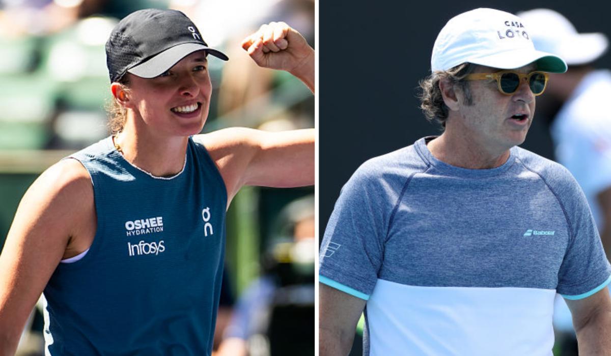 تنس.. شفيونتيك تعين فرانسيسكو رويج مدربا جديدا