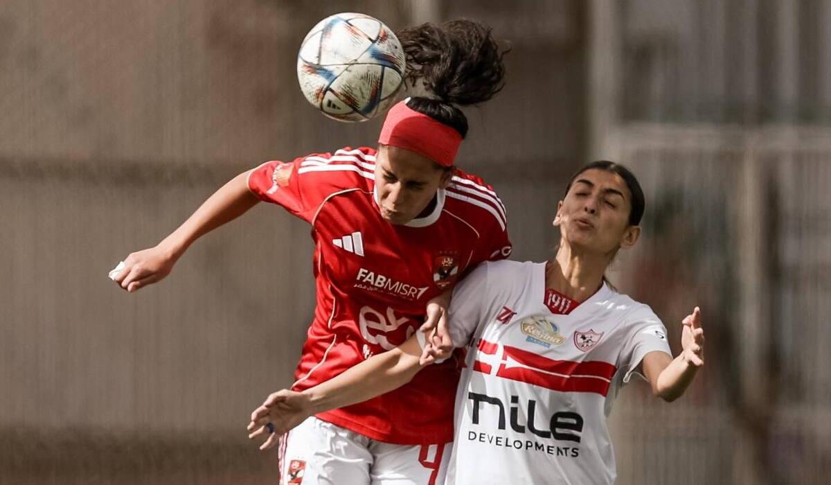 ثلاثية نظيفة تقود الأهلي للفوز على الزمالك في دوري الكرة النسائية