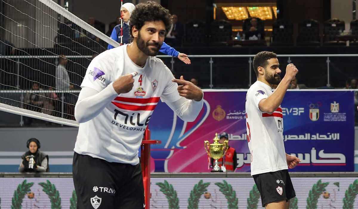 الزمالك يعبر طلائع الجيش ويتأهل لنصف نهائي كأس مصر للطائرة