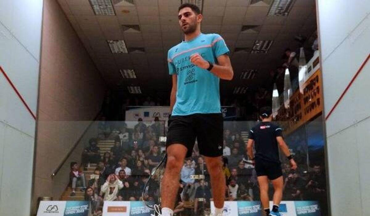 نهائي مصري خالص في بطولة هامبورج للاسكواش بين أبو العينين ويوسف سليمان