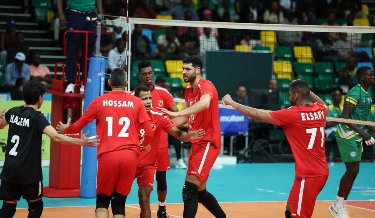 الأهلي وبتروجيت إلى ربع نهائي إفريقيا للطائرة