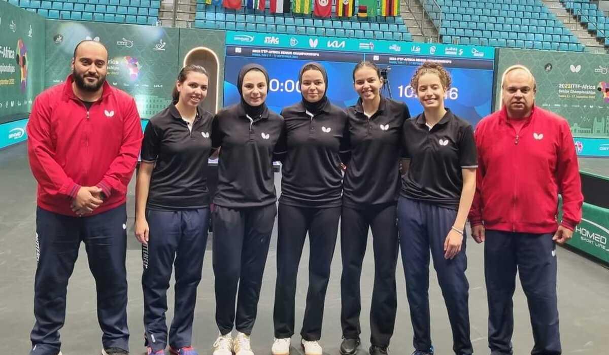 سيدات مصر يتأهلن إلى ثمن نهائي مونديال تنس الطاولة بعد اكتساح بلجيكا