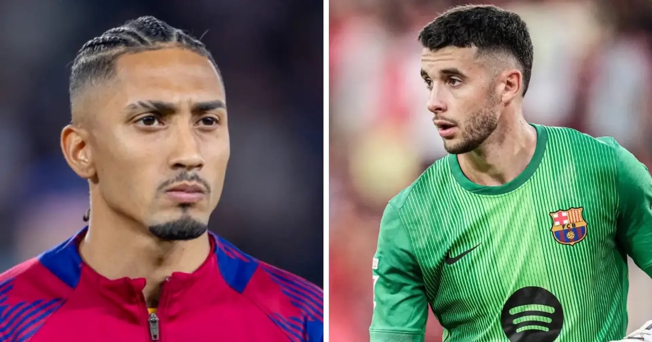 برشلونه يستعيد رافينيا وجارسيا قبل مواجهة أتلتيك بلباو