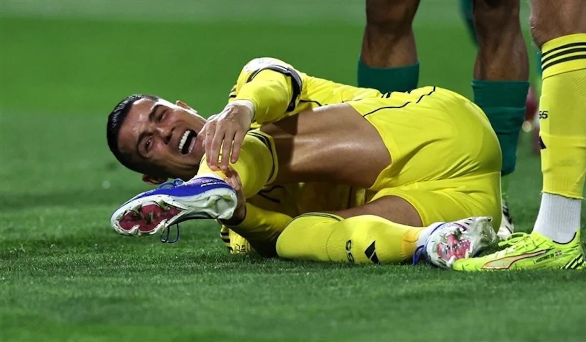 النصر يكشف في بيان طبيعة إصابة كريستيانو