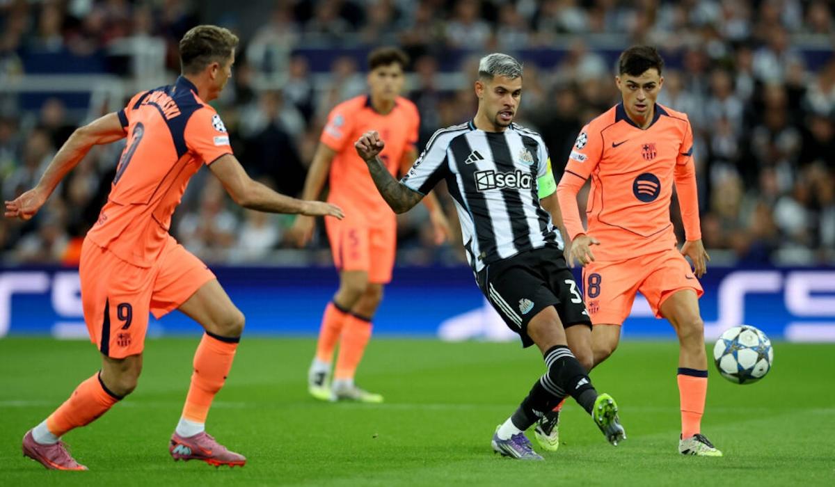 قائمة برشلونه لقمة نيوكاسل