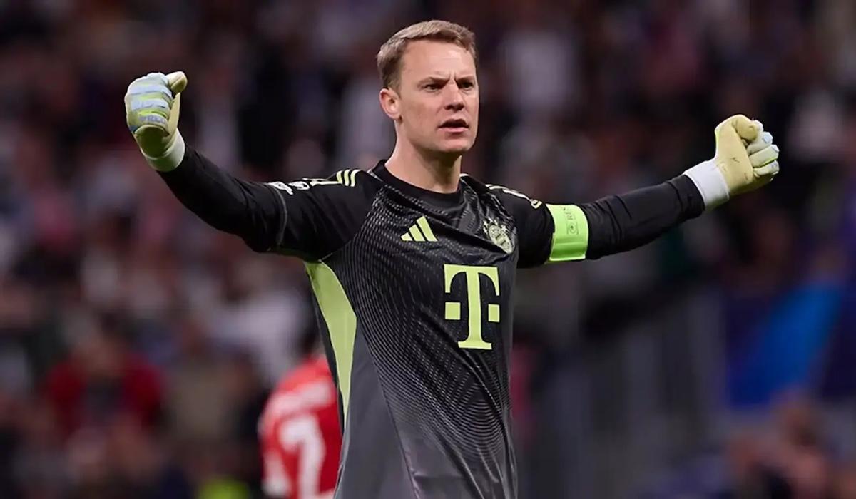 نوير الأفضل في ذهاب ربع نهائي الأبطال