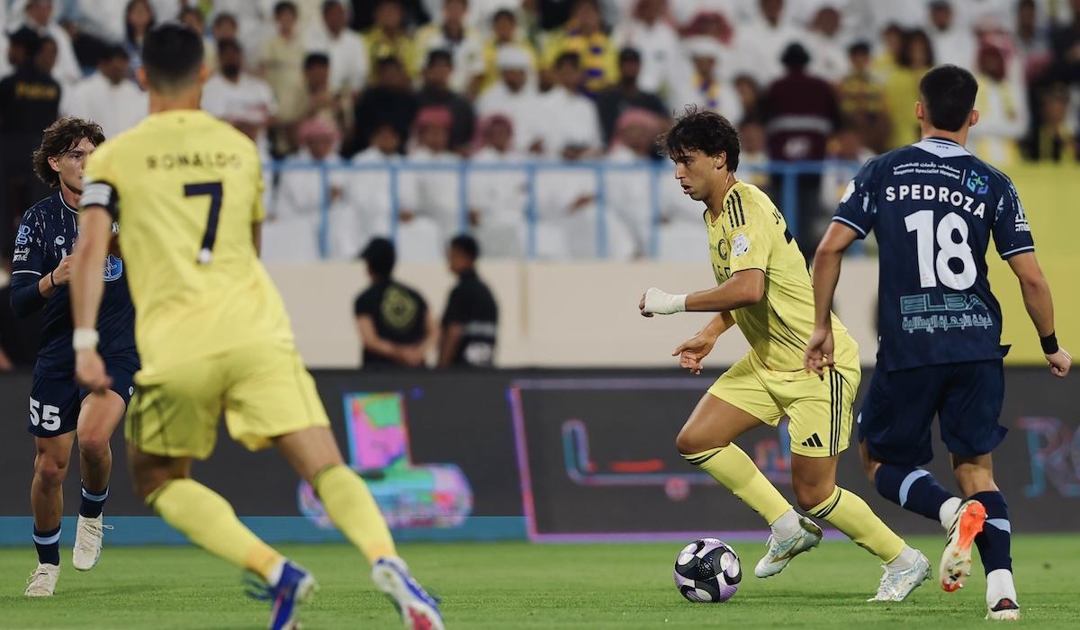 النصر يواصل انتصاراته في الدوري بالفوز على الأخدود 