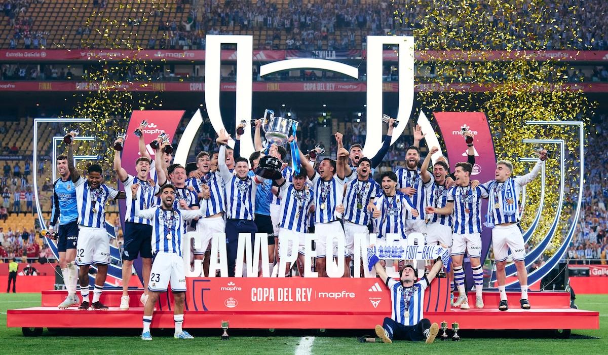 سوسييداد بطلا لكأس إسبانيا على حساب أتلتيكو