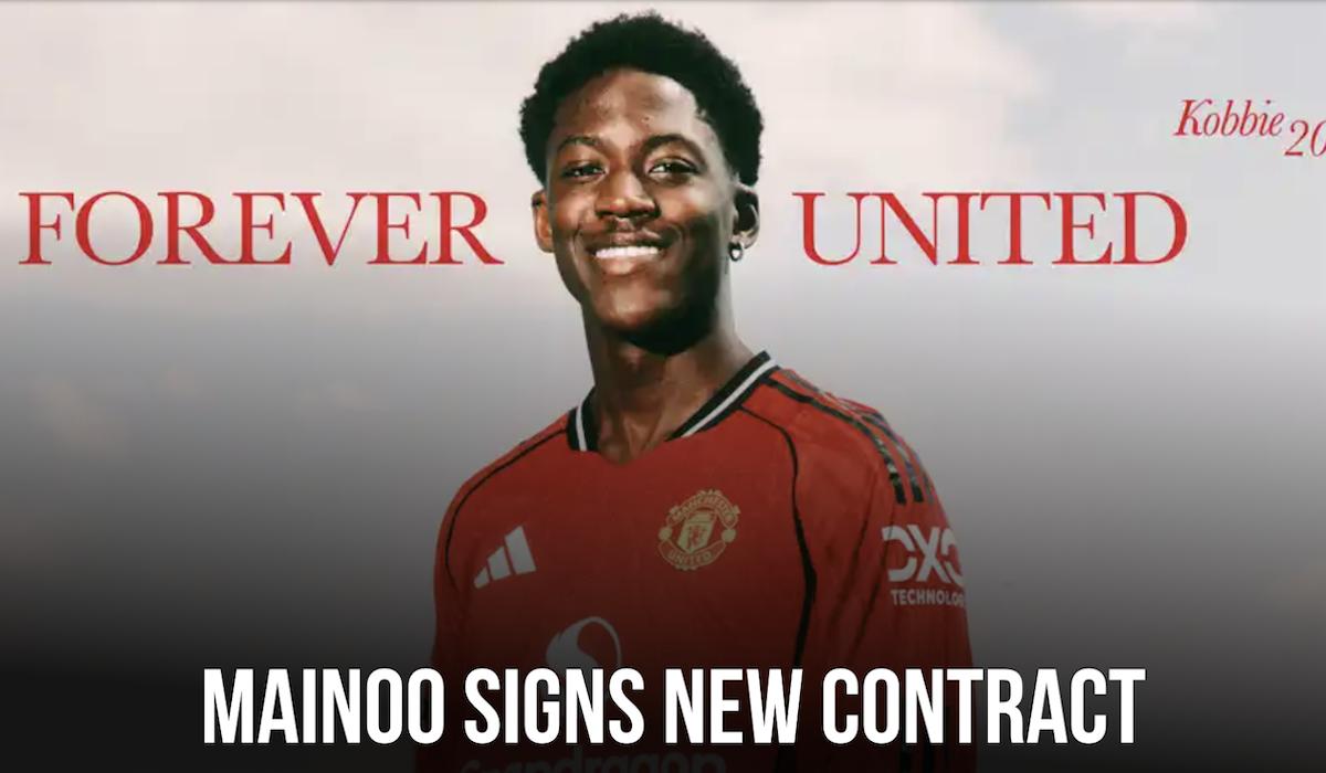 رسميا مانشستر يونايتد يعلن تجديد عقد ماينو لخمس سنوات قادمة