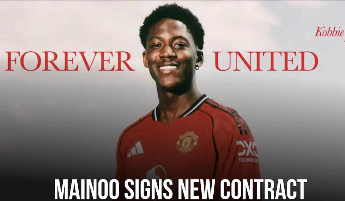 رسميا مانشستر يونايتد يعلن تجديد عقد ماينو لخمس سنوات قادمة