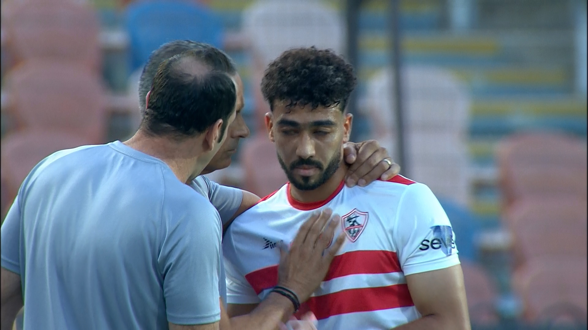 الزمالك يوضح طبيعة اصابة الزناري