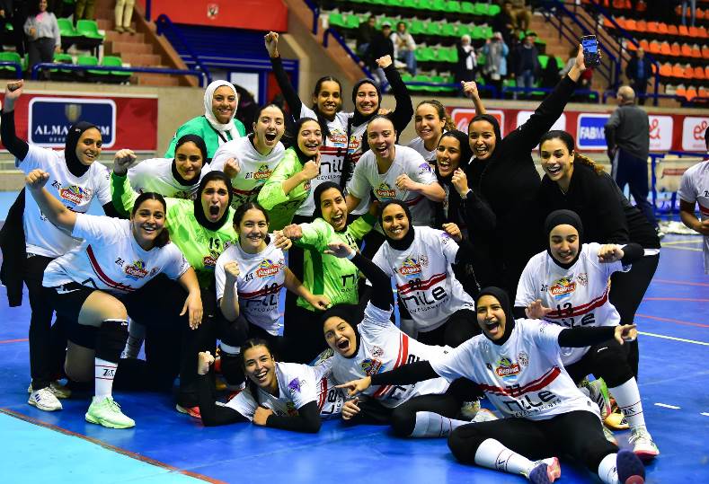 الزمالك يهزم الجزيرة، والأهلي يفوز على سموحه بدوري سيدات اليد