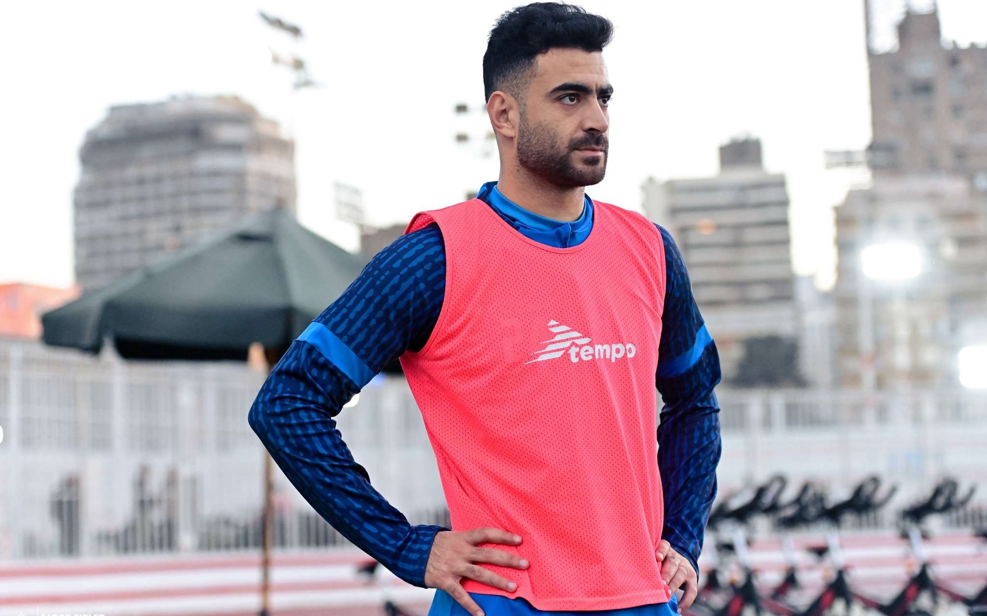 الزمالك يعلن اصابة المثلوثي بقطع في الرباط الصليبي