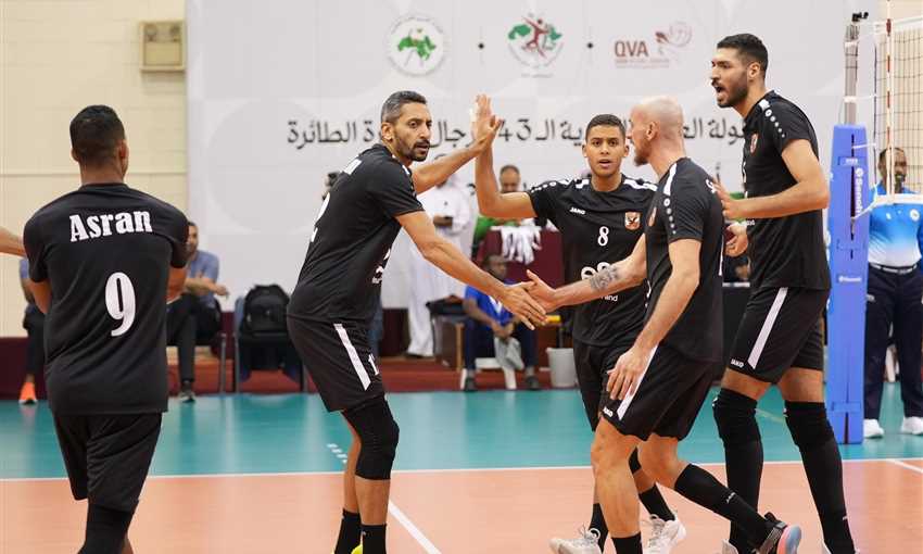 اللقب مصري... الأهلي يواجه الزمالك في نهائي البطولة العربية للطائرة