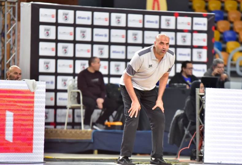 وائل بدر يعلن استقالته من تدريب سلة الزمالك