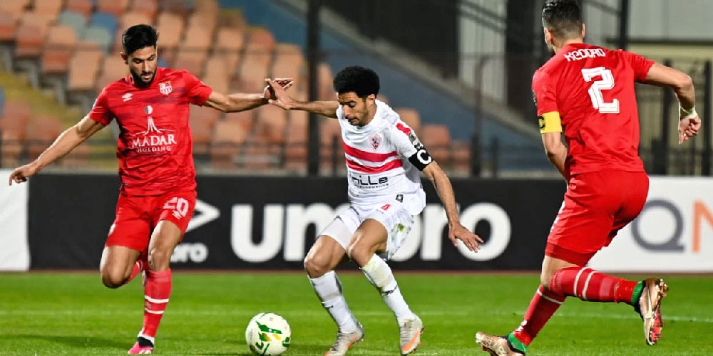 الزمالك يستعيد عمر جابر أمام يتروجت