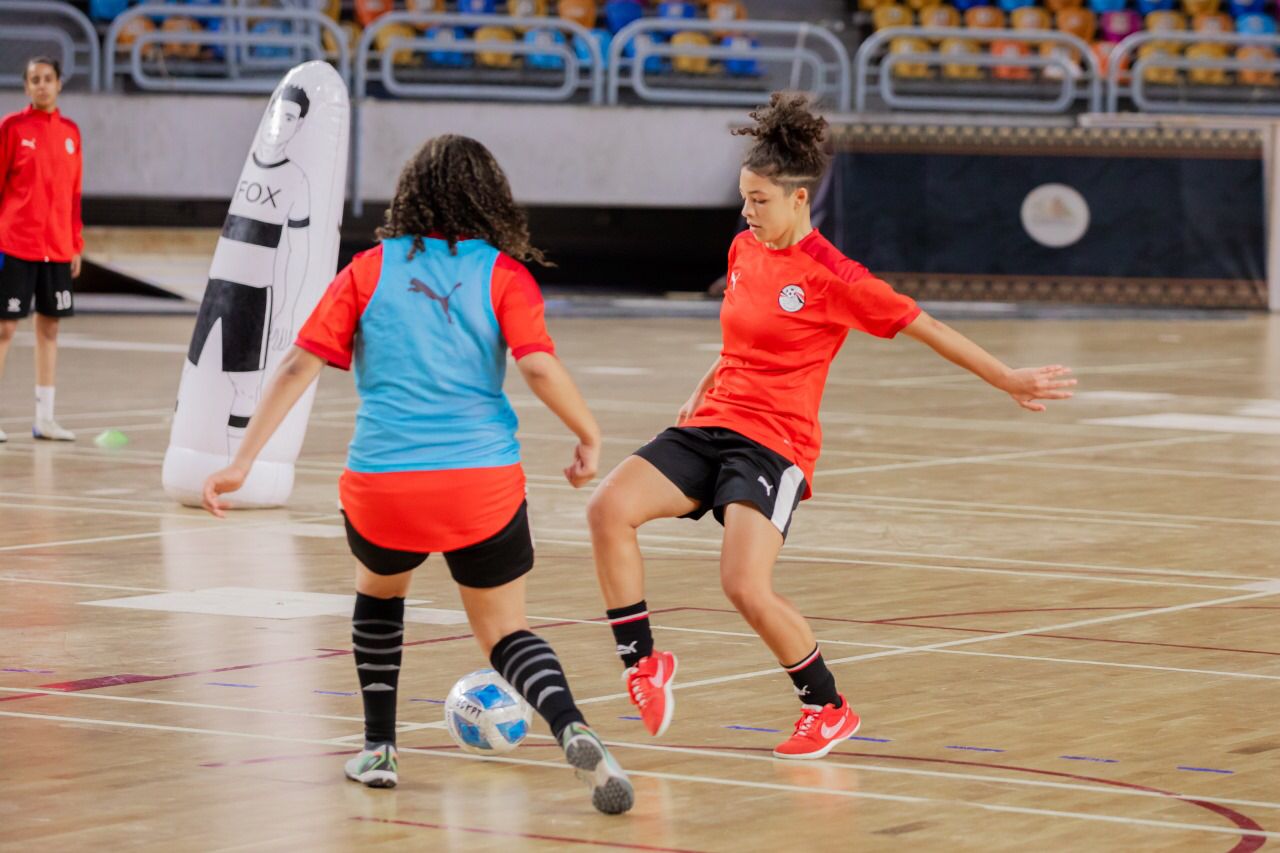 منتخب سيدات الصالات في المجموعة الثانية بأمم افريقيا