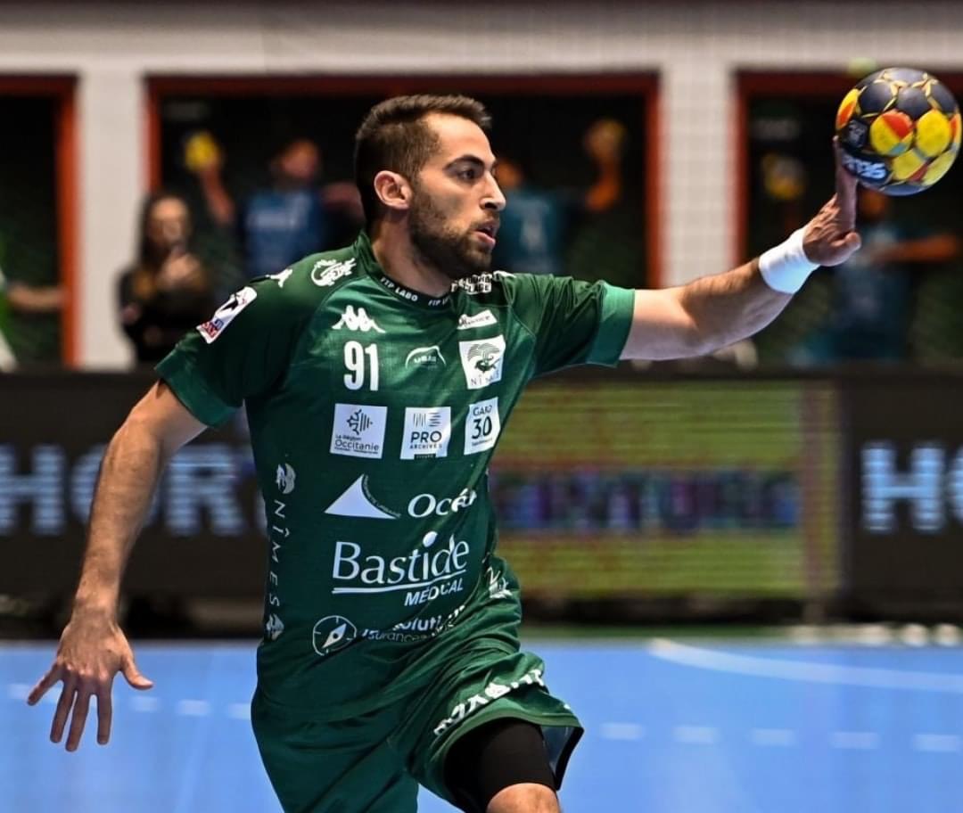 محمد سند ضمن الفريق الأفضل بالجولة ال16 للدوري الفرنسي لكرة اليد