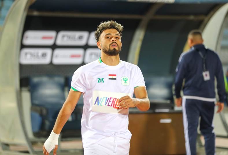 صلاح محسن: لدي طموح للمنافسة على لقب هداف الدوري