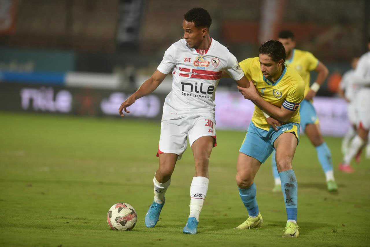 الجزيري ينتظم في تدريبات الزمالك استعدادًا لسيراميكا