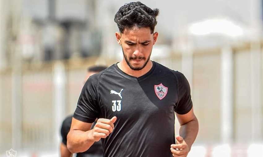 إستبعاد حسام أشرف من قائمة الزمالك لمباراة ستيلينبوش