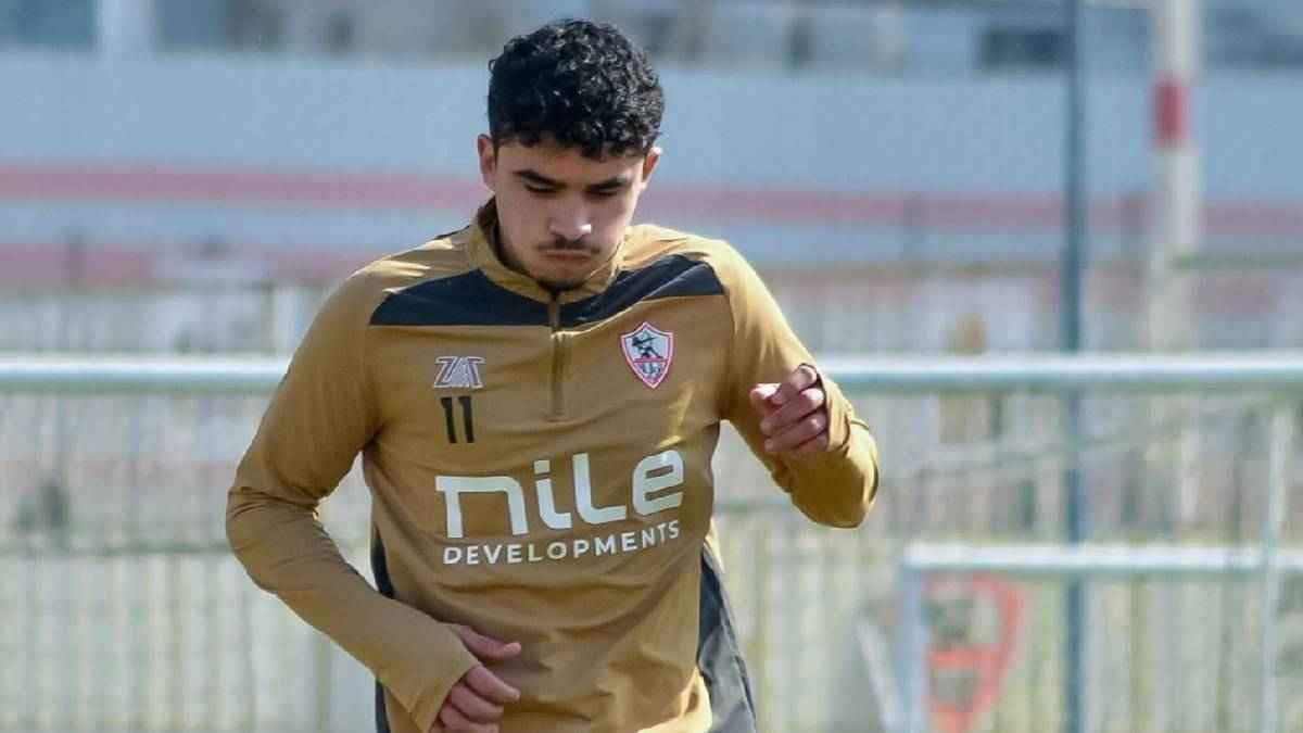 الجفالي يواصل تدريباته التأهيلية بالزمالك
