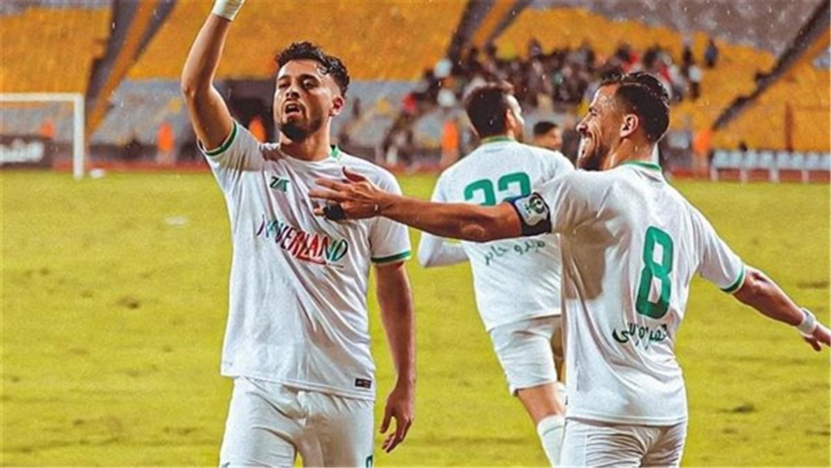 المصري يعلن مدة غيابه مهاجمه صلاح محسن