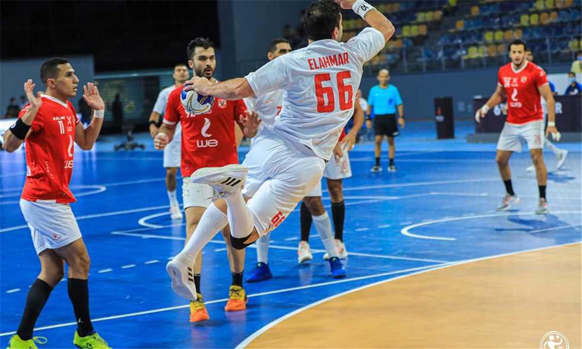 الأهلي في مواجهة الزمالك الاثنين المقبل بسوبر اليد الإفريقي