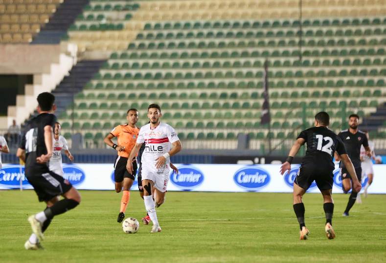 الزمالك يؤمن المركز الثالث بفوز 3-1 على بتروجيت